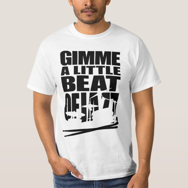 T-shirt Jazz beat black (Devant)