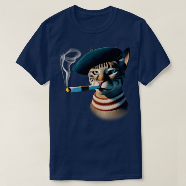 T-shirt Jazz Cat (Design devant)