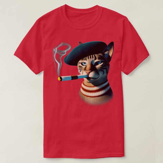T-shirt Jazz Cat (Design devant)