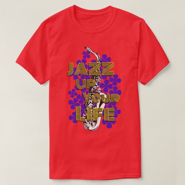 T-shirt Jazz dans ta vie (Design devant)