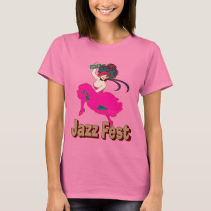 T-shirt Jazz Fest LAdy 2010