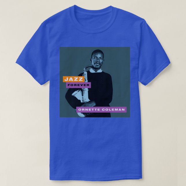 T-shirt Jazz Forever Ornette Coleman (Design devant)