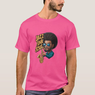 T-shirt Jazz Funk & Soul - Musique Vintage Afro Rétro 1