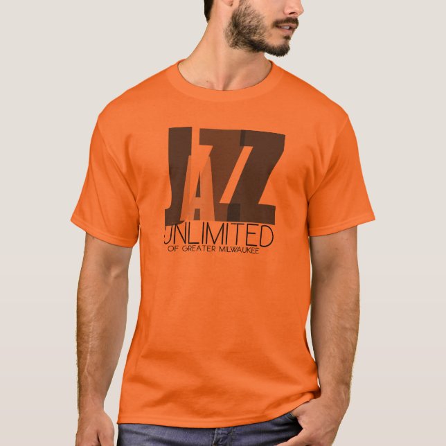T-shirt Jazz illimité pour hommes Basic (Devant)