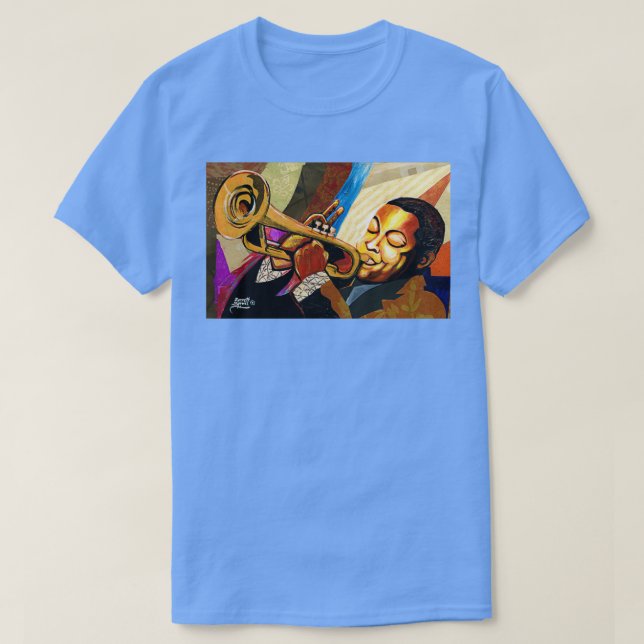 T-shirt Jazz Impresario Wynton Marsalis (Design devant)