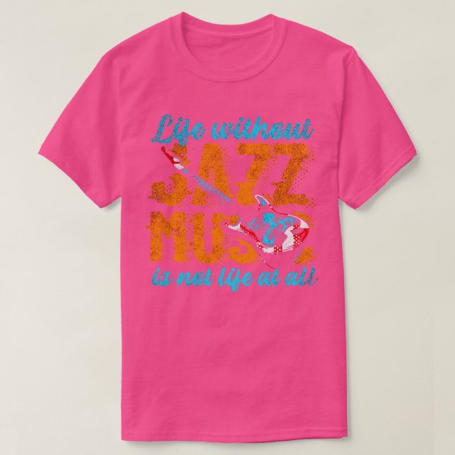 T-shirt Jazz Music 10 (Design devant)