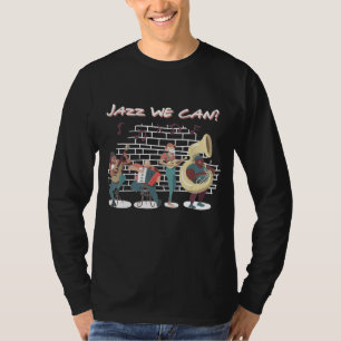 T-shirt Jazz Music Band Musicien Ja