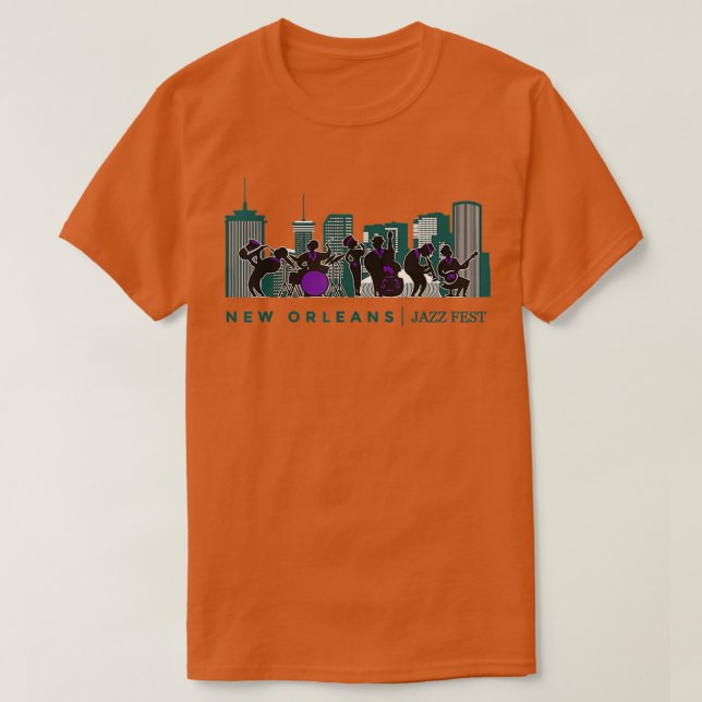 T-shirt Jazz Music New Orleans Festival Jazz Festival Souv (Design devant)