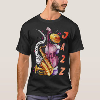T-shirt Jazz : Musique