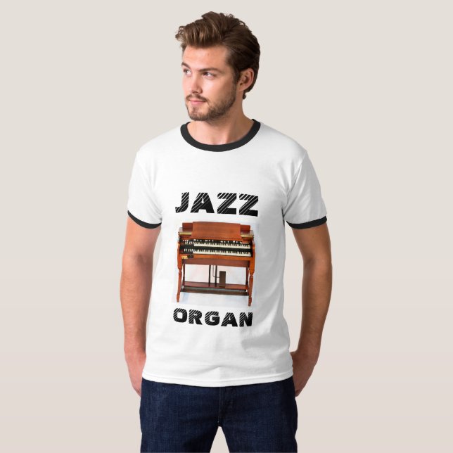 T-shirt Jazz Organ (Devant entier)