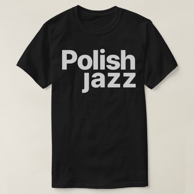 T-shirt Jazz polonais (Design devant)