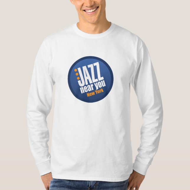 T-shirt Jazz près de vous poids lourd Longsleeve de New (Devant)