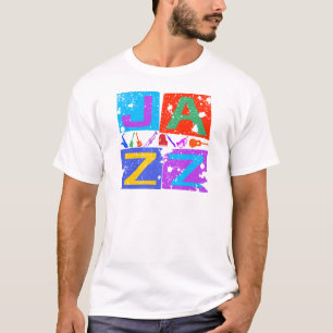 T-SHIRT JAZZ RÉTRO