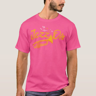 T-shirt Jazz Sur Trumpeter Cadeau Jazz Musicien Trumpet