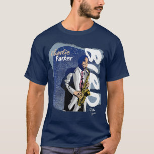 T-shirt Jazz Tribute Collection CHARLIE PARKER Premium