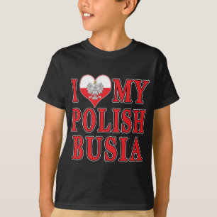 T-shirt J'Coeur Ma Busia Polonaise