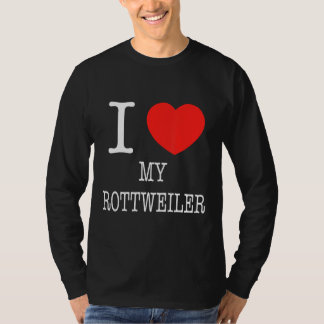 T-shirt J'Coeur Mon Rottweiler