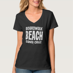 T-shirt Jcombs Boardwalk Beach Père Noël Cruz California B
