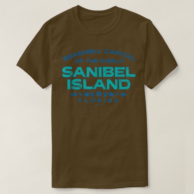 T-shirt JCombs Sanibel Island, Floride  (Design devant)