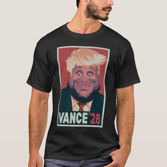 T-shirt JD Vance 2028 (Devant)
