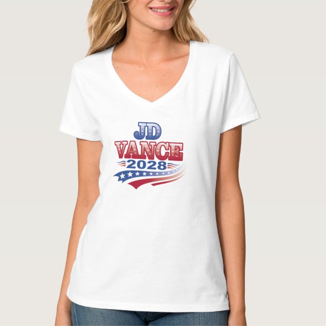 T-shirt JD Vance 2028 (ssol) (Devant)