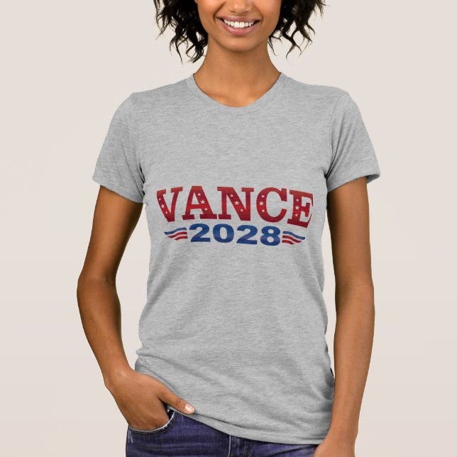 T-shirt JD Vance Président 2028 (bs) (Devant)