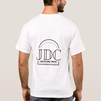 T-shirt JDC Dad Crew, white tee