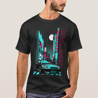 T-shirt JDM Japonais Tokio Racecar Tuning Car