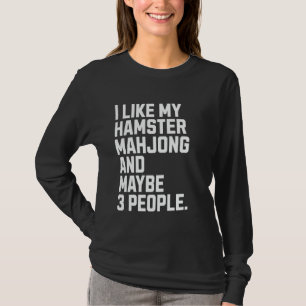 T-shirt Je aime mon jeu de société hamster drôle joueur de