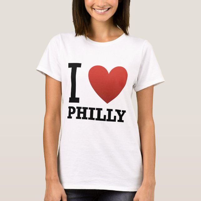 T-shirt je-amour-philly (Devant)