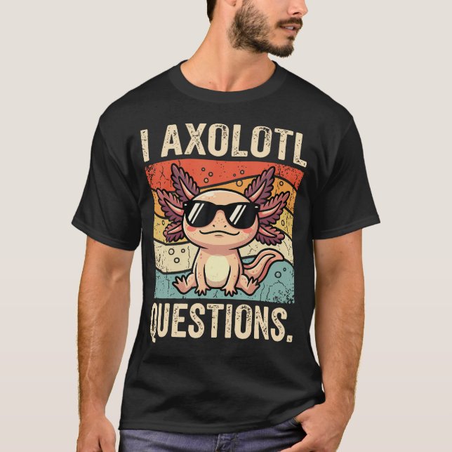 T-shirt Je Axolotl (Devant)