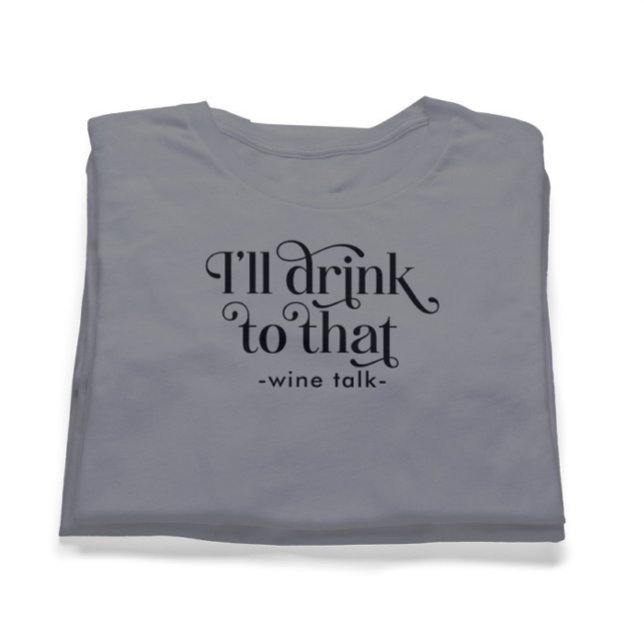 T-shirt Je boirai à la conférence de ce vin (Créateur téléchargé)
