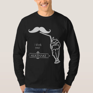 T-shirt Je Bois Ton Milkshake Drôle Dire Unisex