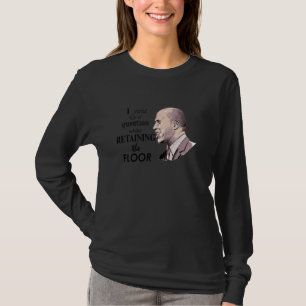 T-shirt Je céderai pour une question Booker Fillibuster Qu