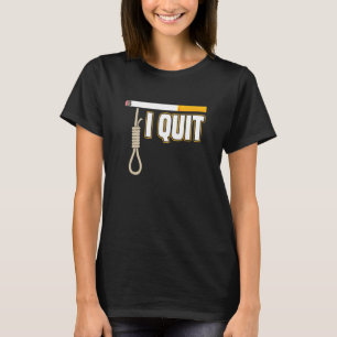 T-shirt Je Cesse De Fumer Sauver Des Vies De Fumer Quitter