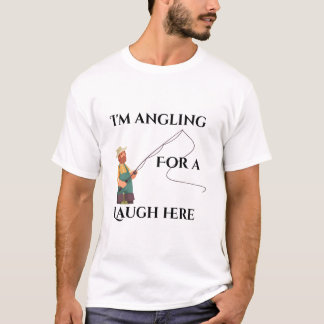 T-shirt Je cherche à faire rire ici