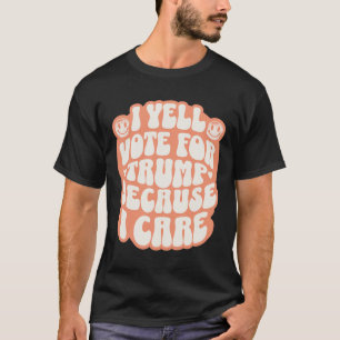 T-shirt Je choisis le délinquant drôle Trump patriote répu