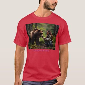 T-shirt Je choisis l'ours