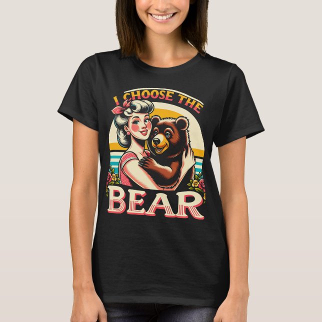 T-shirt Je Choisis L'Ours (Devant)