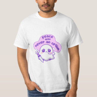 T-shirt Je Choisis Violence Ghost Funny Sketch