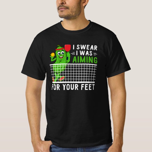 T-shirt Je Cite Que Je Voulais Te Faire Des Pieds De Pickl (Devant)