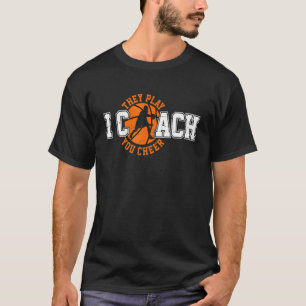 T-shirt Je Coach Ils Vous Jouent Cheval Basketball Coach C