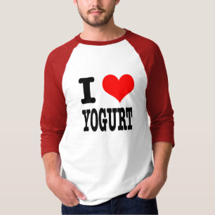 T-SHIRT JE COEUR (AMOUR) YOGURT
