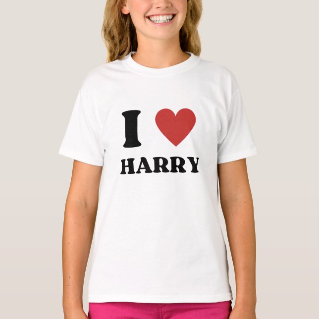 T-shirt Je Coeur Harry (Devant)