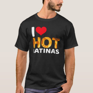 T-shirt Je Coeur Hot Latinas