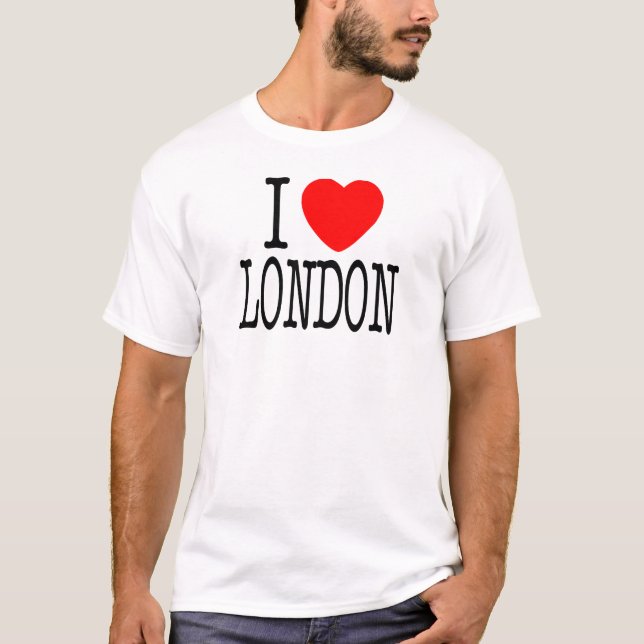 T-SHIRT JE COEUR LONDRES (Devant)