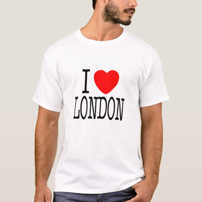 T-SHIRT JE COEUR LONDRES (Devant)