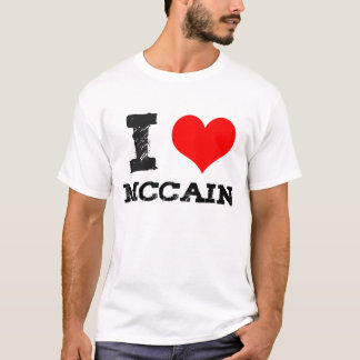 T-shirt Je-Coeur-Mccain