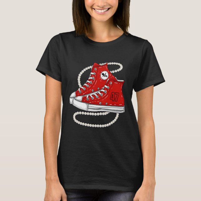 T-shirt Je Comprends L'Ignment Chaussures Mignonnes Comma  (Devant)