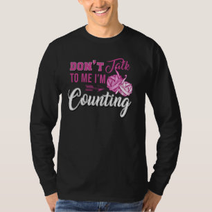 T-shirt Je compte drôle pour le Tricot ne me parle pas Im